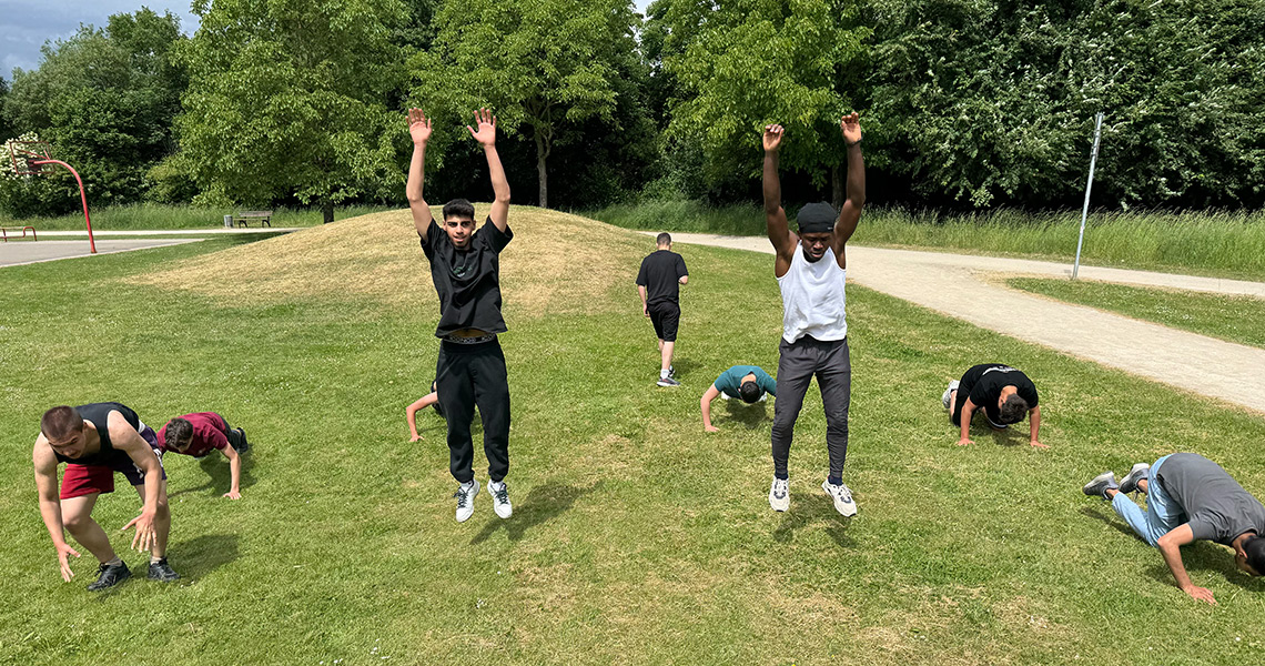 Stark durch Sport – Erfolgreicher Start unseres Fitnesskurses an der Schule am Eller Forst